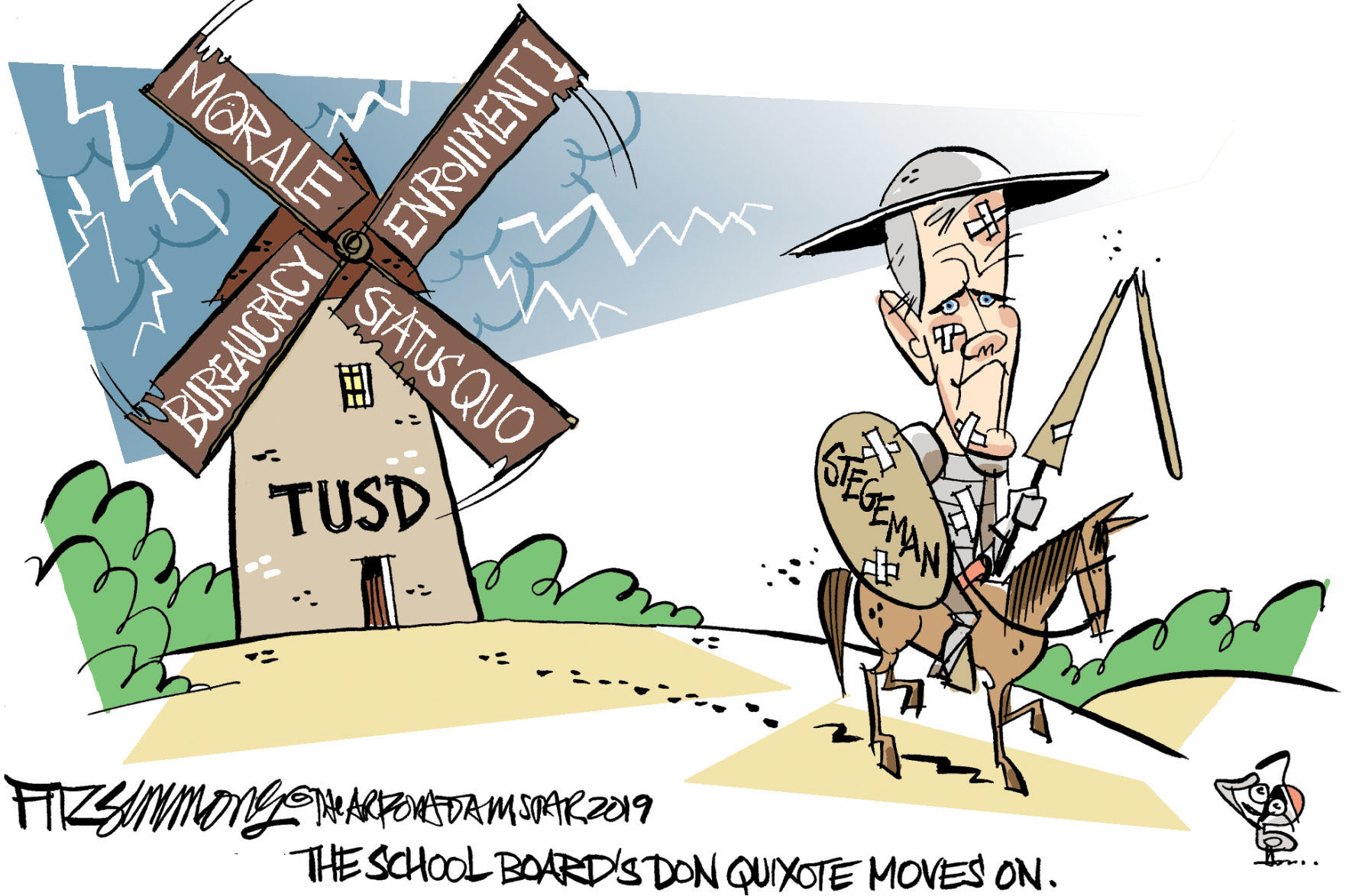 Daily Fitz Cartoon: Stegeman
